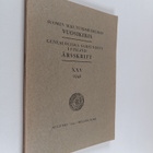 Suomen sukututkimusseuran vuosikirja XXV 1941 - pikkukuva 1