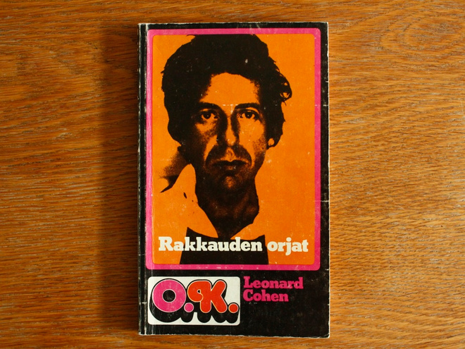 Leonard Cohen - Rakkauden orjat (runokirja)