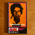 Leonard Cohen - Rakkauden orjat (runokirja) - pikkukuva 1