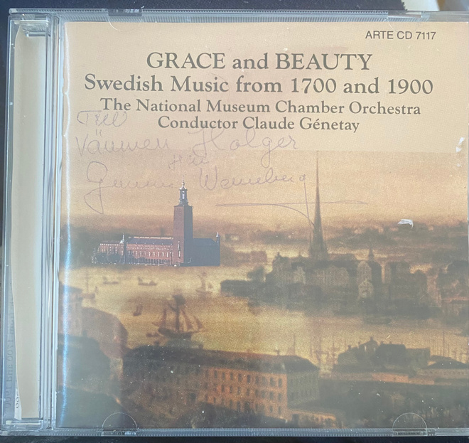 Grace and Beauty - Swedish Music from 1700 and 1900 cd