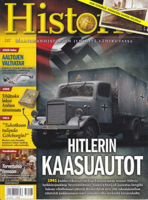 Tieteen Kuvalehti HISTORIA 8/2017 Hitlerin kaasuautot