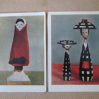 CCCP: viisi vintage nukkekorttia - aihe orientalismi - pikkukuva 1