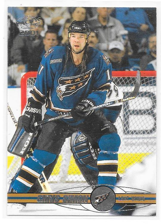 2000-01 Pacific #429 Chris Simon Washington Capitals Gooni