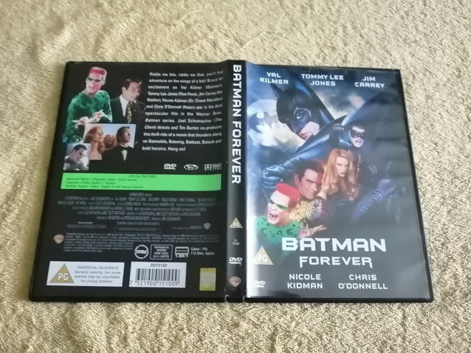 BATMAN FOREVER DVD