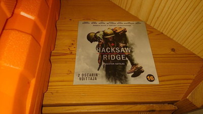Hacksaw Ridge DVD Leffapokkari