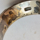 VANHA Sormus Hopeaa 925 Design ISO Koko 23 mm 1977 - pikkukuva 3