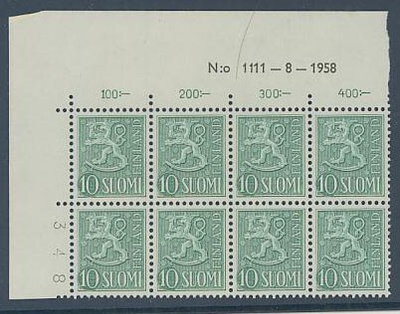 1954 10 (mk) nro-8lo 1111 ++