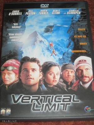 VERTICAL LIMIT - DVD - chris o'donnel bill paxton