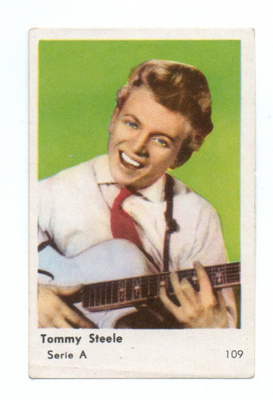 Purkkakuva Hellas Serie A n:o 109 TOMMY STEELE.