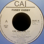 FUSSY CUSSY :: FIRE AND HEAT / LA VITA :: VINYYLI 7" 1989 - pikkukuva 2