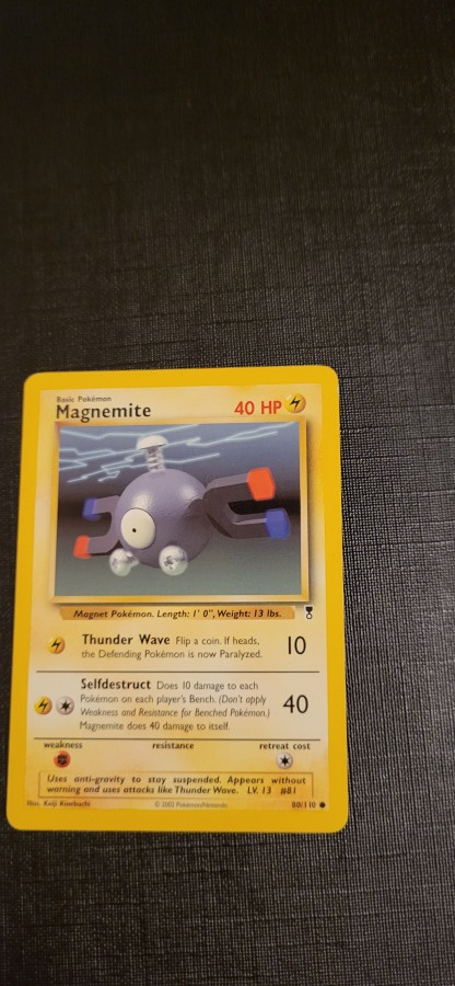 Magnemite #80 Legendary Collection common Pokemon CCG card