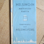 HELSINKI MATKAILIJAKARTTA OLYMPIALAISIIN 1952 - pikkukuva 1