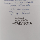 Pentti Airio : Ragnar Nordström ja talvisota (signeerattu... - pikkukuva 3