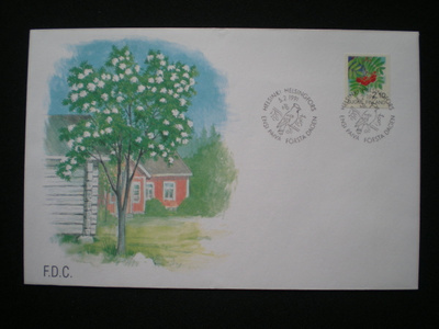 FDC Yleismerkki pihlaja 5.2.1991 - LaPe 1123B
