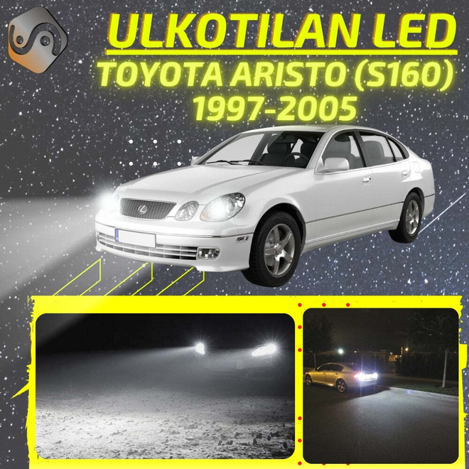 ARISTO (S160) 1997-2005 Ulkoiset LED -valot