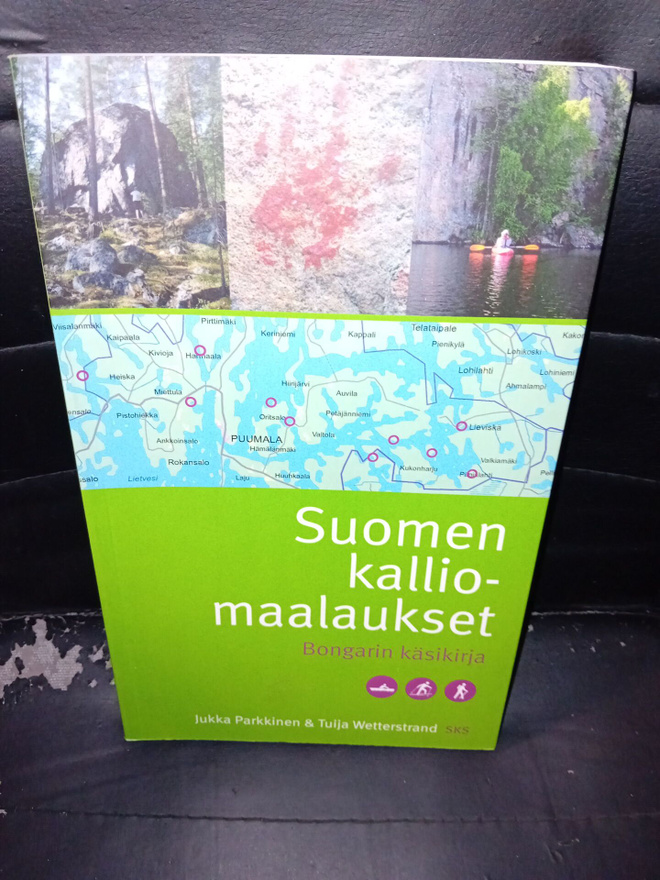 Suomen kalliomaalaukset - Bongarin käsikirja  ( SIS POSTIKUL