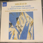 Milhaud: La creation du monde cd - pikkukuva 1