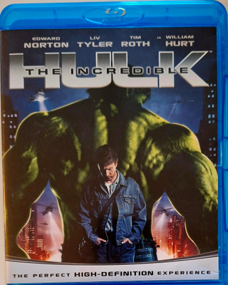 THE INCREDIBLE HULK BLU-RAY