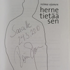Reima Ojanen : Herne tietää sen (signeerattu, tekijän omi... - pikkukuva 3