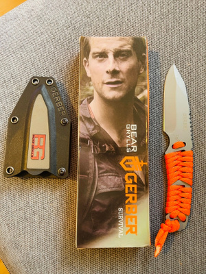 Bear Grylls Gerber Survival + Tactical Hunter + teroitin