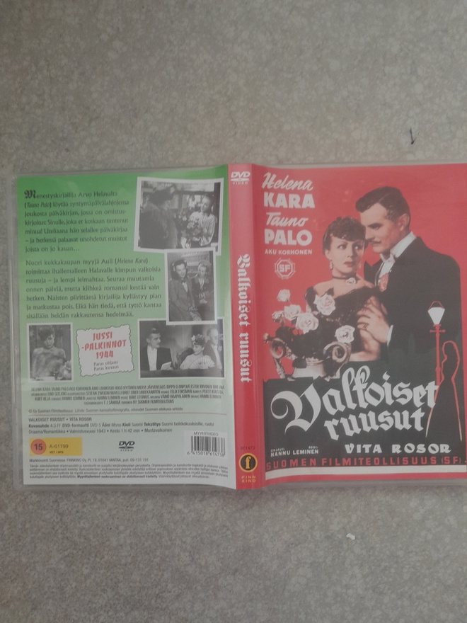 Valkoiset ruusut dvd tauno palo