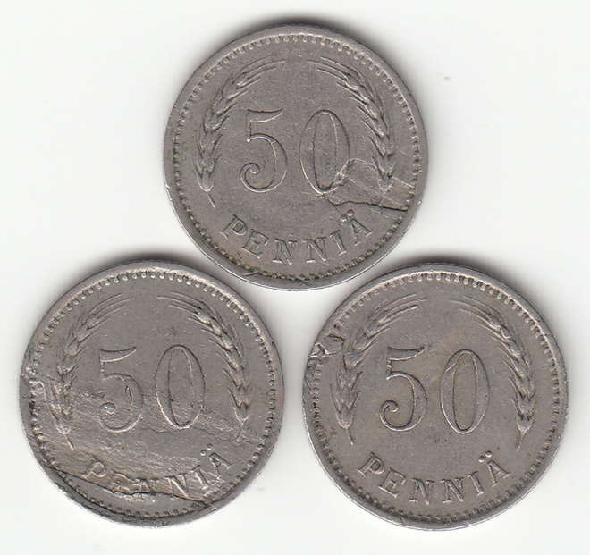50 p 1929 virheellisiä 3 kpl