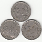 50 p 1929 virheellisiä 3 kpl - pikkukuva 1