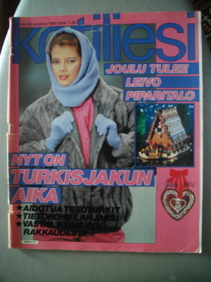 Kotiliesi Nro 23/1984, lehdessä virheellisesti 1983 (31.3)