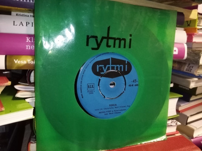 7" single Metro-tytöt :  Tosca ( SIS POSTIKULU)