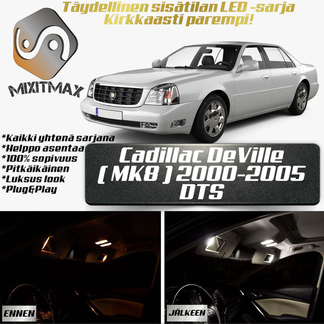 Cadillac DeVille (MK8) Sisätilan LED-sarja 16-os