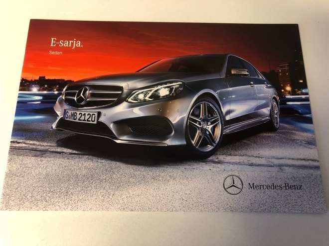 Mercedes-Benz E-sarjan sedan - 1/2013 - esite
