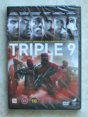 Triple 9, DVD. UUSI. Casey Affleck