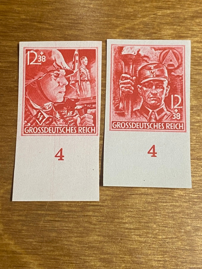 SAKSA REICH 1945 SA ja SS HAMMASTAMATTOMAT**