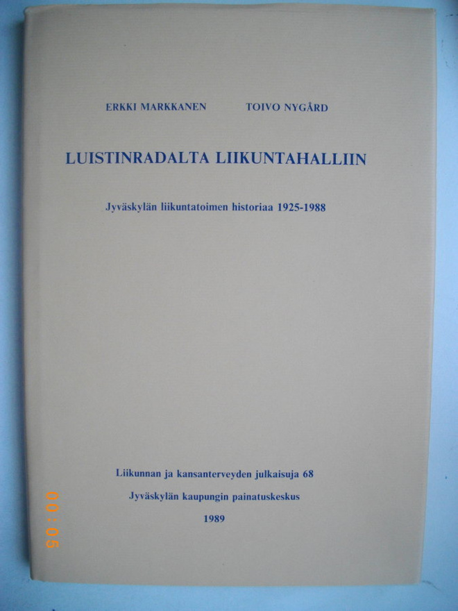 Markkanen-Nygård: Luistinradalta liikuntahalliin (7.5)