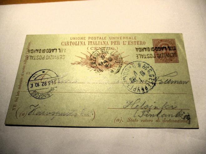 1892 Italia ehiö Hkiin