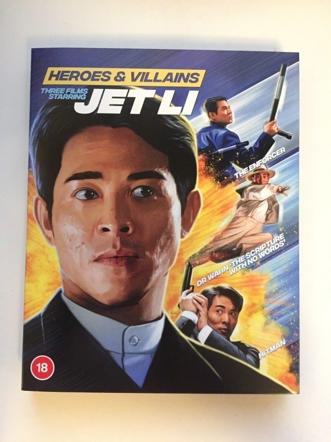 HEROES & VILLAINS: Three films starring Jet Li (3xBlu-ray)