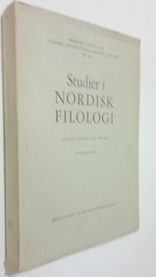 Rolf Pipping : Studier i nordisk filologi Bd 53 : Ordsprå...