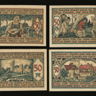 Saksa Notgeld 5 x 25, 4 x 50 Pfg, Raguhn 1921 - pikkukuva 4