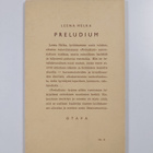 Leena Helka : Preludium : runoja - pikkukuva 2