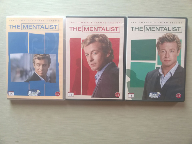 The Mentalist - Kaudet 1-3 DVD