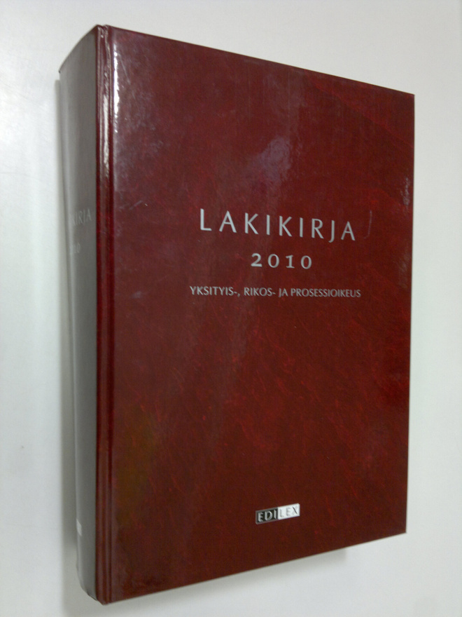 Lakikirja 2010 : Yksityis-, rikos- ja prosessioikeus
