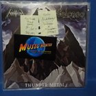 NIFELHEIM / VULCANO - THUNDER METAL M-/M- 1ST SWE 2006 7" - pikkukuva 1