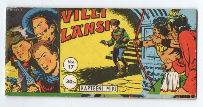 VILLI LÄNSI n:o 17  Punatakit tulevat.