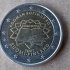 Suomi 2 € Rooman sopimus erikoisraha 2007 - pikkukuva 1