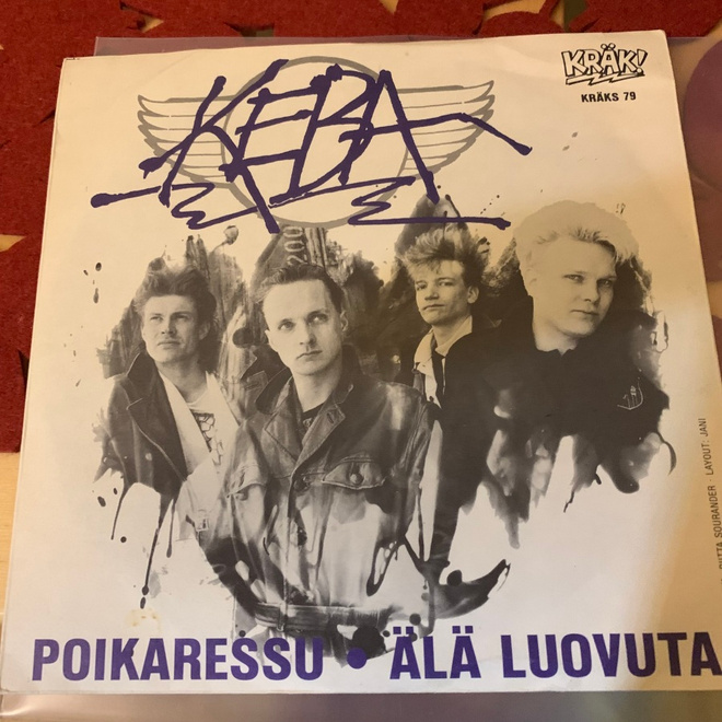 KEBA: Poikaressu * Älä luovuta  * FIN 1986