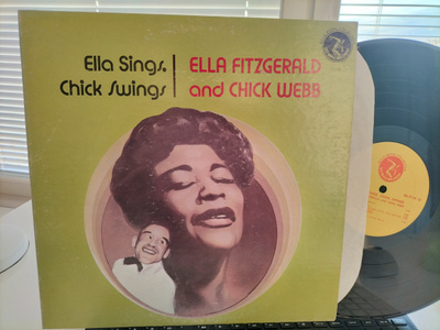 ELLA FITZGERALD & CHICK WEBB, Ella Sings & Chick Swings, LP