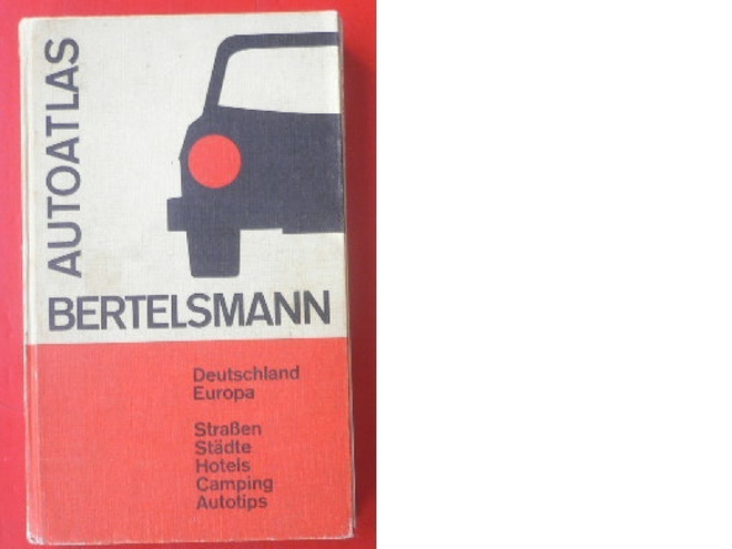 Autoatlas Bertelsmann Deutschland Europa