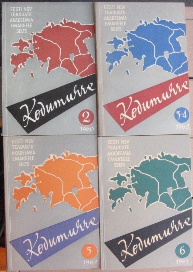 Kodumurre 2, 3-4, 5, 6. 1960-1963