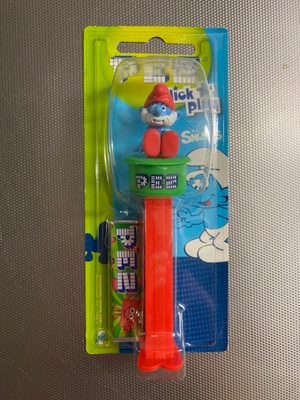 PEZ Papa Smurfs click n play