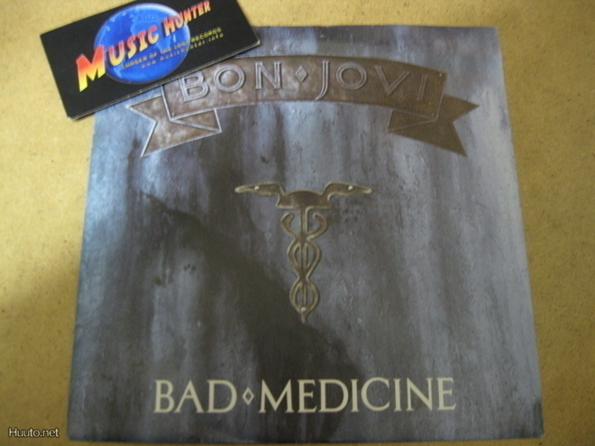 BON JOVI - BAD MEDICINE M-/EX 7" SINGLE